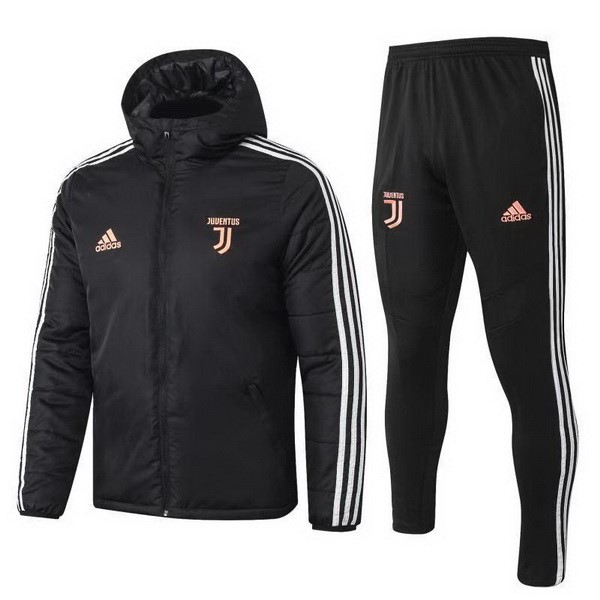 Daunenjacke Juventus Komplett Set 2019-20 Schwarz Fussballtrikots Günstig